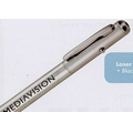 Silver Laser Pointer Pen W/ Stylus